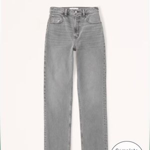 Abercrombie Ultra High Rise 90s Straight Jean- 24 Short